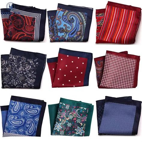 Mouchoir Paisley Floral Hanky Pour Hommes Poche Carr E Serviette De