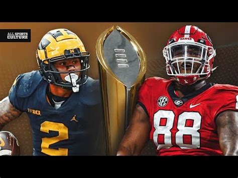 PREDICTING THE 2022 CFB PLAYOFF Georgia Michigan TCU Ohio State