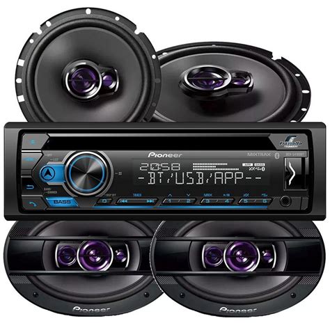 Pioneer Toca Cd Deh S Bt Bluetooth Par Falante Ts Br Par