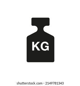 Weight Icon Scale Kilogram Symbol Stock Illustration 2149781343 ...