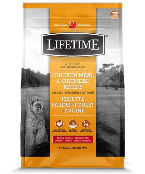 LIFETIME® Dog Chicken & Oatmeal | Camlachie Feed