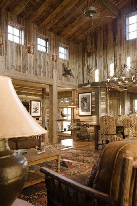 Love The Barn Look Inside And Out Barn House Rustic House Barn Living