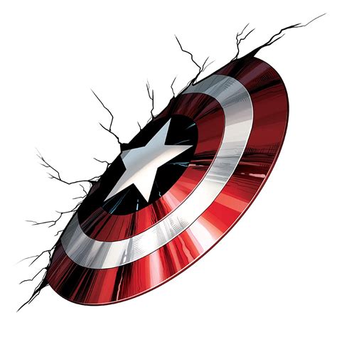 Asian Paints Captain America – Vibranium Shield Original Wall Sticker