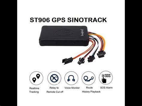 GPS SINOTRACK ST906 PRESENTACION YouTube