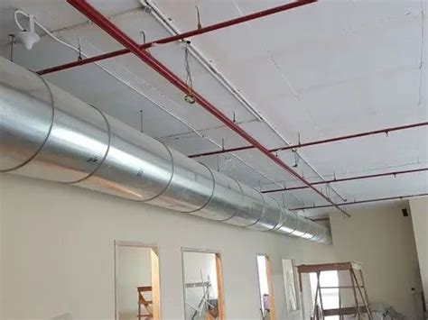 Stainless Steel Ac Round Ducting System For Ventilation At Rs 120square Feet In Nagpur