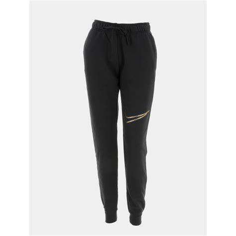 Jogging Nsw Club Logo Doré Noir Femme Nike Wimod