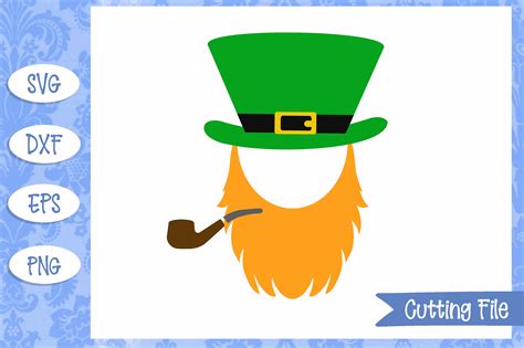 Leprechaun Hat And Beard Template