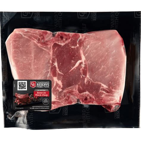 Tyson Chairman S Reserve Prime Pork Center Loin Chop Each Delivery Or