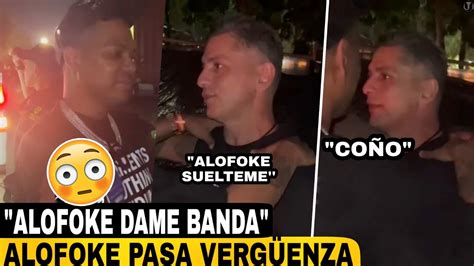 Alofoke Casi Abinba A Gamal Hache Por Ignorarlo En El Concierto De Bad