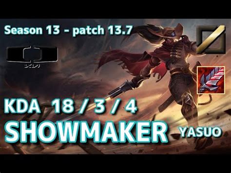 Kr M Dk Showmaker Yasuo Vs Yone Mid Patch Kr