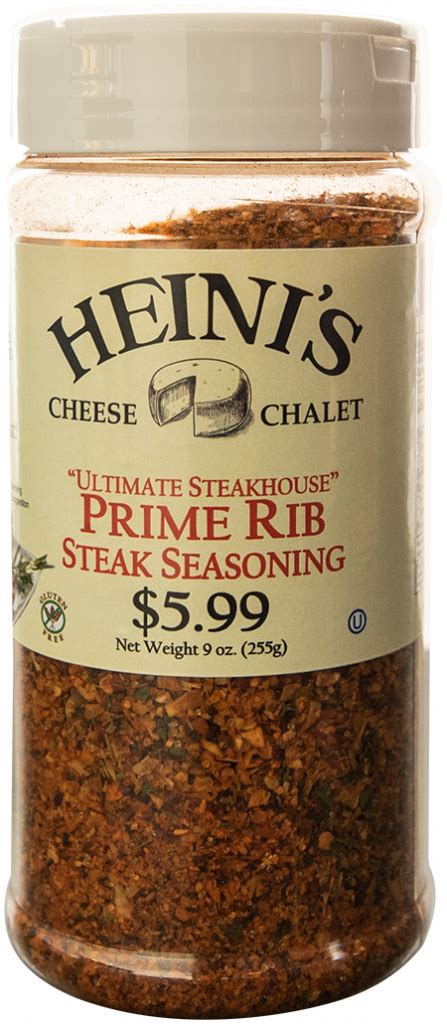 Prime Rib Steak Seasoning - Bunker Hill Cheese