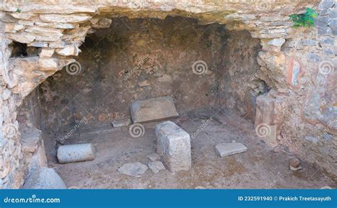 The Traditional Site of Apostle Paul`s Prison at the Archaeological ...