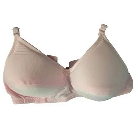 Front Closure Pink Ladies Padded Cotton Bra Plain At Rs 50 Piece In Hisar