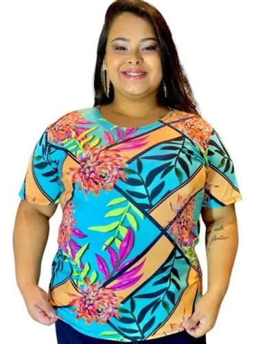 Blusa De Malha Fria Feminina - Kit 3 Blusa Feminina Malha Fria Estampada Tradicional Barato | Frete grátis