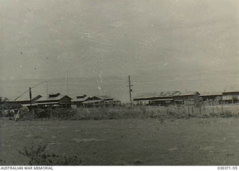 A View Of Portion Of The Prisoner Of War Pow Camp Join Up With