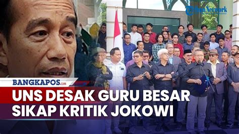 Kumpulkan Ribuan Tanda Tangan Petisi Mahasiswa Uns Desak Guru Besar