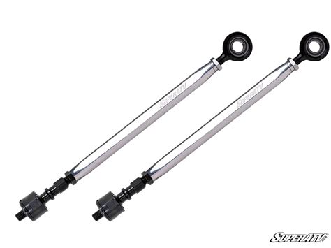 Super Atv Billet Aluminum Hex Tie Rod Kit For Polaris Rzr Xp Turbo S Models