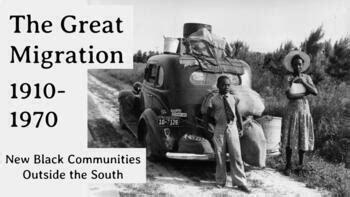 Black History: The Great Migration (1910-1970) | TpT