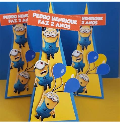 Pinterest Em Decora O Festa Infantil Minions Decora Es Minion