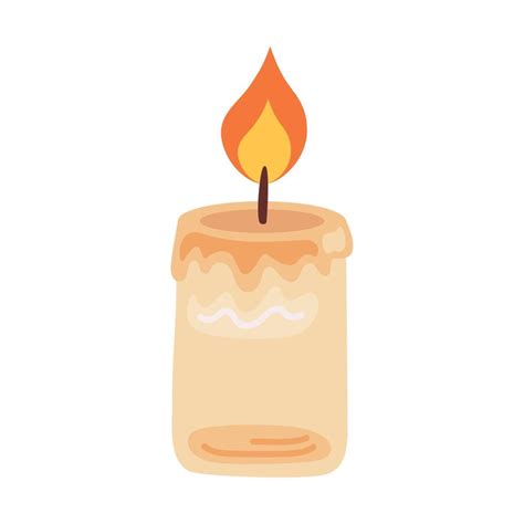 religious candle wax decorative 11175715 Vector Art at Vecteezy