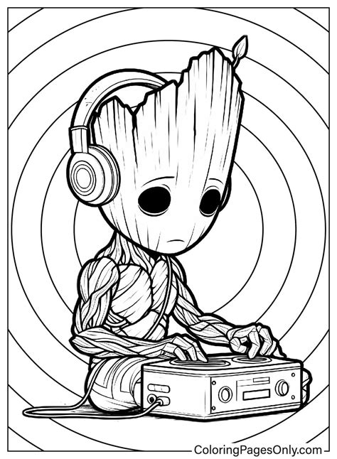 Coloriages Groot Coloriagesonly