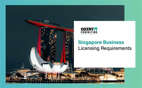 Singapore Business Licensing Requirements 2022 Importance Types And Procure