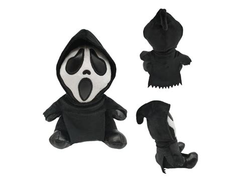 17cm Plush Ghostface Toy Cartoon Game Black Ghostface Stuffed Etsy