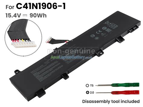 Battery For Asus Tuf Gaming F Fx Iv Al T Laptop Replacement Asus