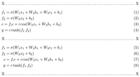 Math Mode Correctly Left Align A Set Of Equations Tex Latex Stack