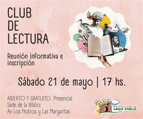 Biblioteca Popular Lago Puelo On Twitter ClubDeLectura Primera