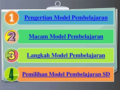 23+ PPT Model Pembelajaran