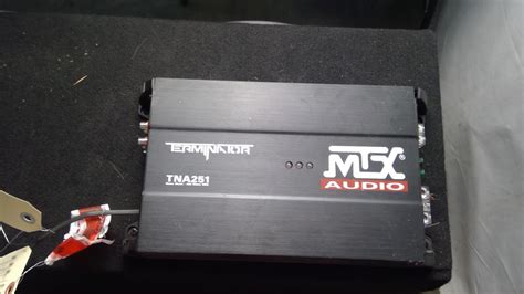 Terminator Mtx Audio Subwoofer Property Room