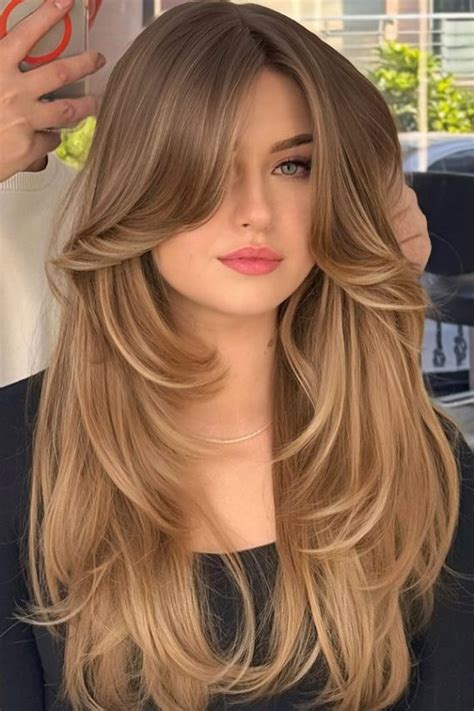 60 Cute Layered Hairstyles For Long Hair Sandy Blonde With Face Framing Layers