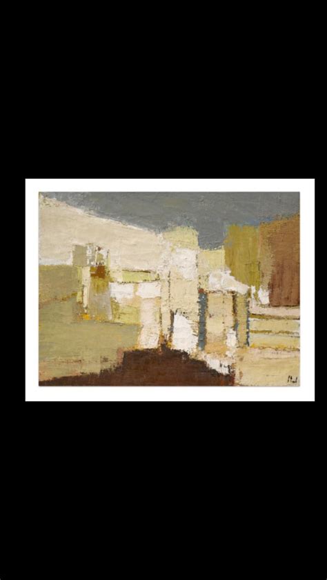 Nicolas De Staël Paysage à Agrigente 1953 Huile sur toile 69 3 x