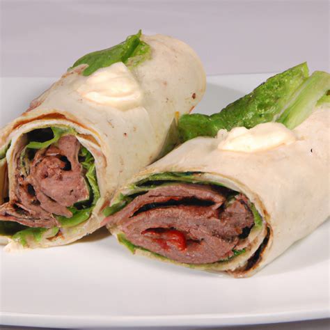 Cheesy Roast Beef Wraps – Recipe Wise