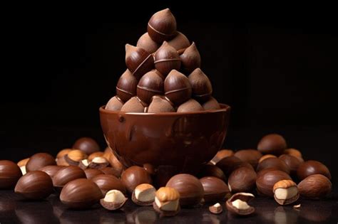 Premium AI Image | Chocolate hazelnut