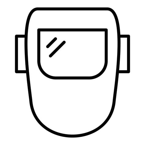 Welding Mask Icon Style 12819026 Vector Art At Vecteezy