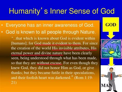 Ppt Humanity S Inner Sense Of God Powerpoint Presentation Free