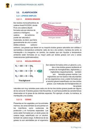 Reconocimiento De Lipidos Y Algunas Propiedades Pdf