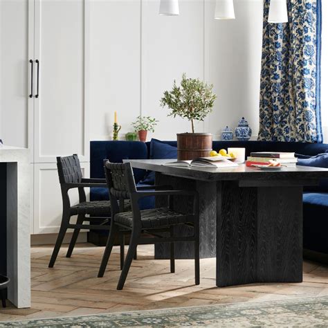 Knife Edge Extendable Dining Table Williams Sonoma