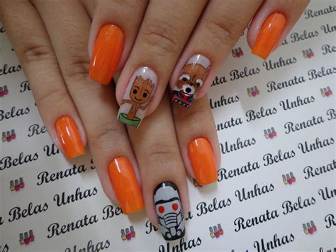 30 Unhas laranjas lindas e poderosas