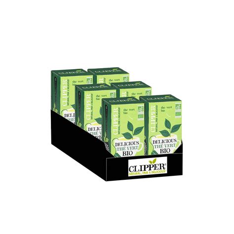 Clipper Th Vert Bio Vert Nature X Sachets Coffee Webstore