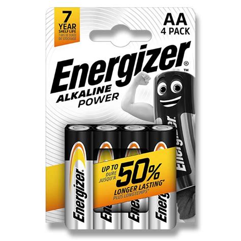 Energizer Alkaline Power alkalické batérie AAA 4 ks Activa