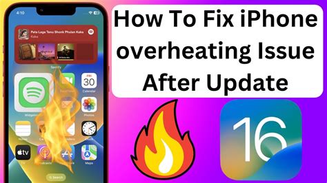 How To Fix Iphone Overheating Issue After Update Solved Youtube