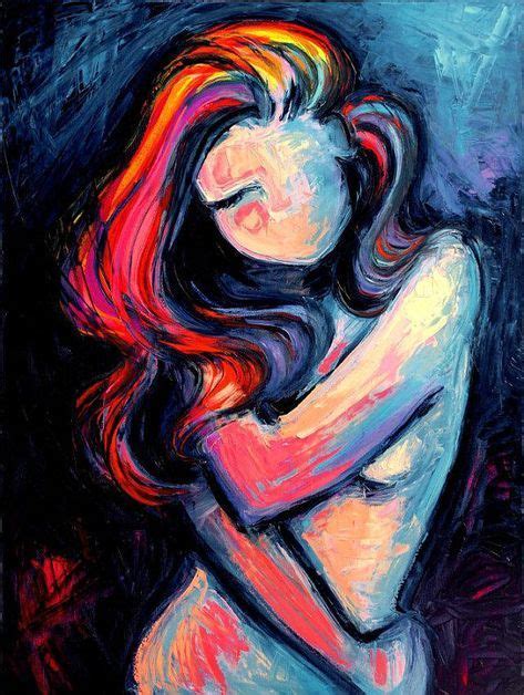 Abstract Nude Print Reproduction By Aja 9x12 12x18 18x24 Inches You