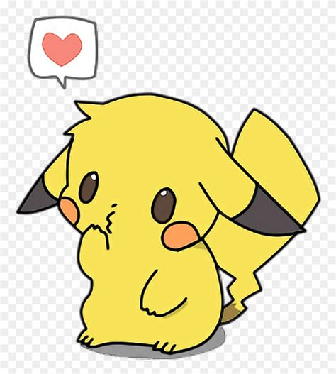 Pikachu Kawaii El Pokémon Más Lindo De Todos Los Pokémon Juguete Dulces Comida Hd Png