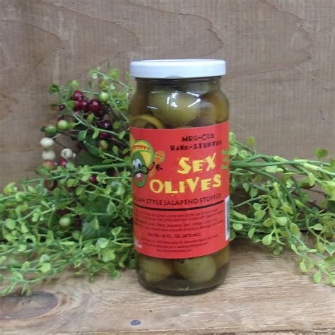 Jalapeno Stuffed Sex Olives 16 Oz Osceola Cheese