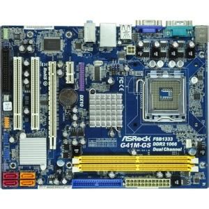 Placa De Baza ASRock G41M GS PC Garage