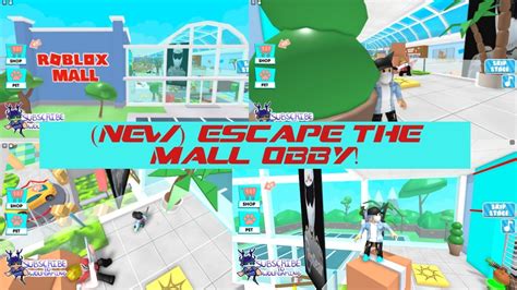 Roblox New Escape The Mall Obby Gameplay Youtube