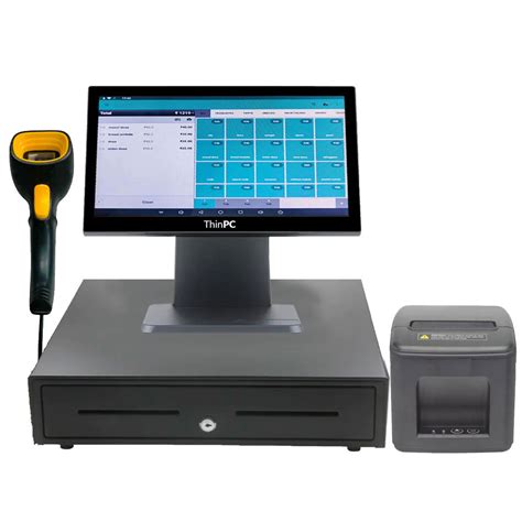windows touch pos full set  retail store thinpc